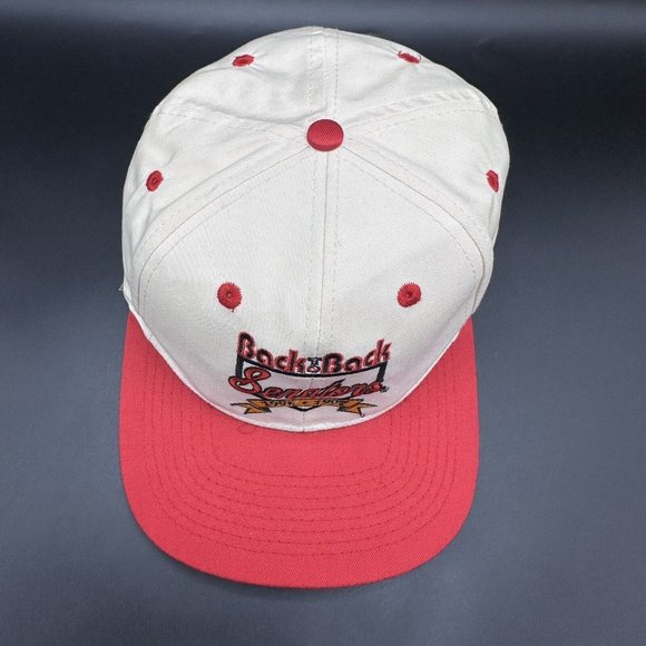 Vintage Harrisburg Senators MiLB Snap Back Hat Cap 1996-1997 Back To Back Champs - Picture 6 of 8